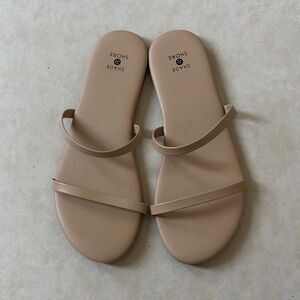Shade & Shore Beige Women's Sandals